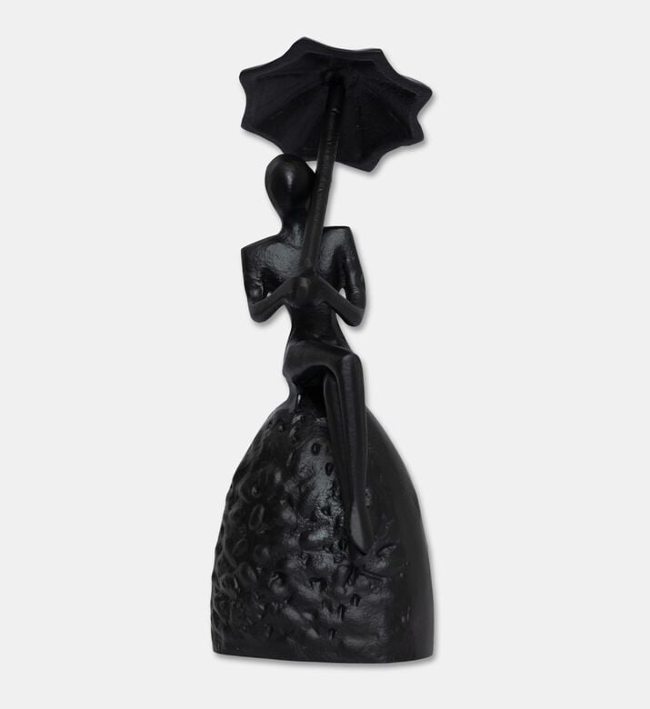 Home Deco and More Lady Umbrella Figurine Sculpture, Packshot View