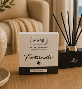 Baci Milano Lucky Black Sandalwood Diffuser Refill, Packshot View
