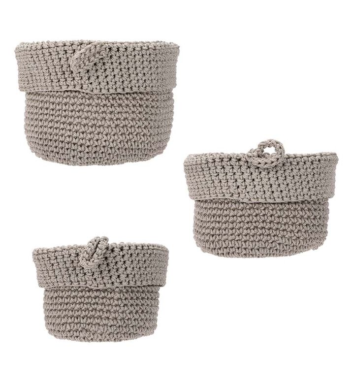 Weaving Storage Box 3-piece Set