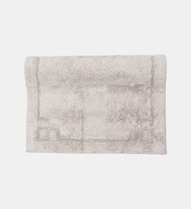 Home Deco and More Aristo Cotton Bath Mat, Light-grey, 60x90-cm, Packshot View