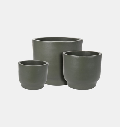 Ceramic Planter 3-piece Set