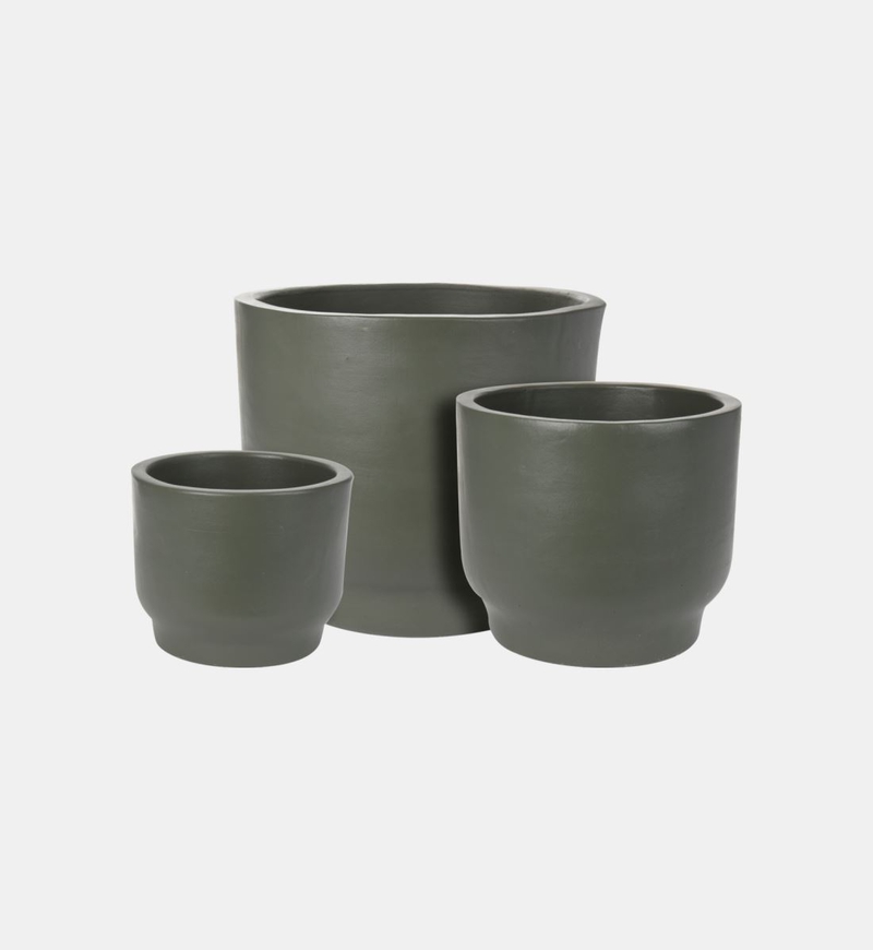 Ceramic Planter 3-piece Set