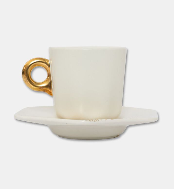 Essenza Porcelain Espresso Cup Saucer Set, Packshot View
