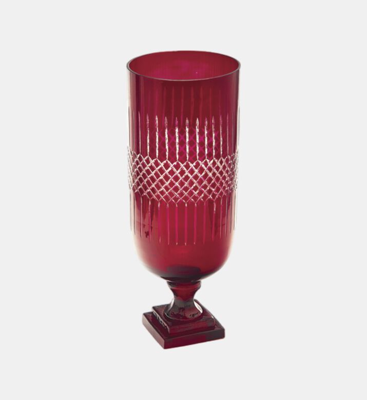 Glass Diamond Pattern Cylindrical-shape Cup