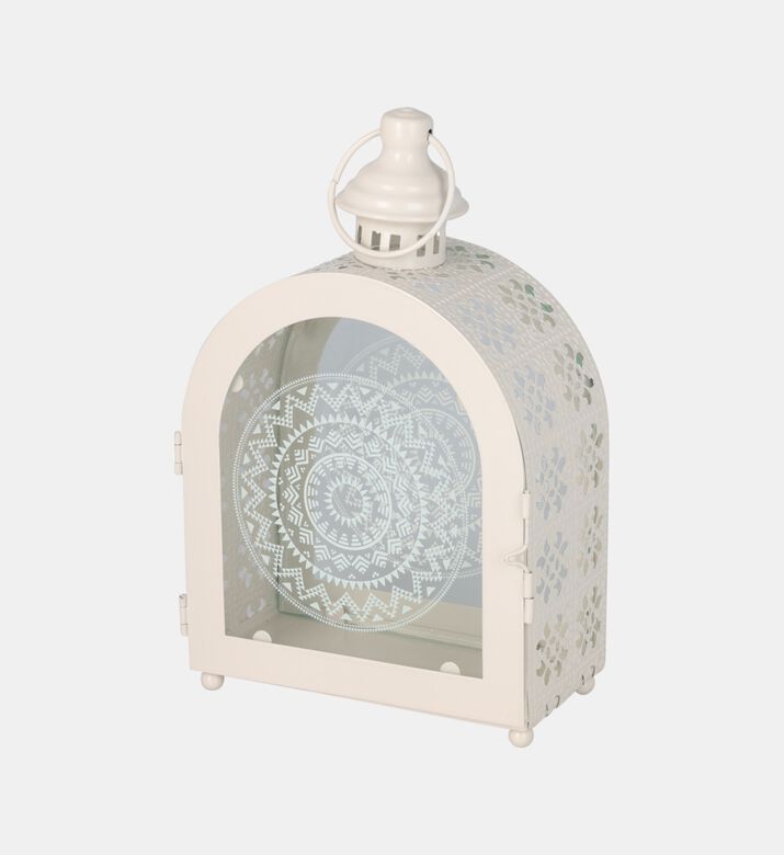 Metal 2-piece Lantern Set