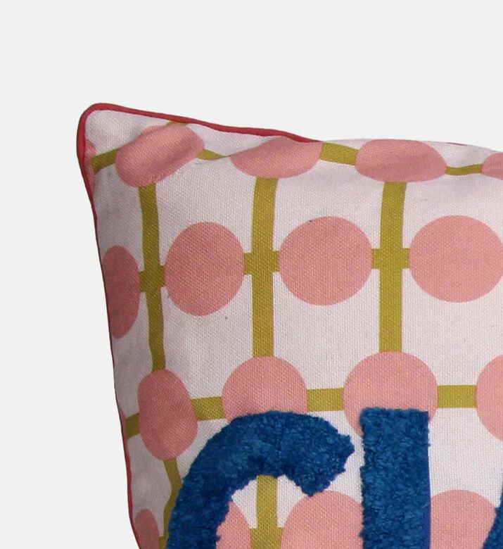 Ciao Inscribed Square Cushion