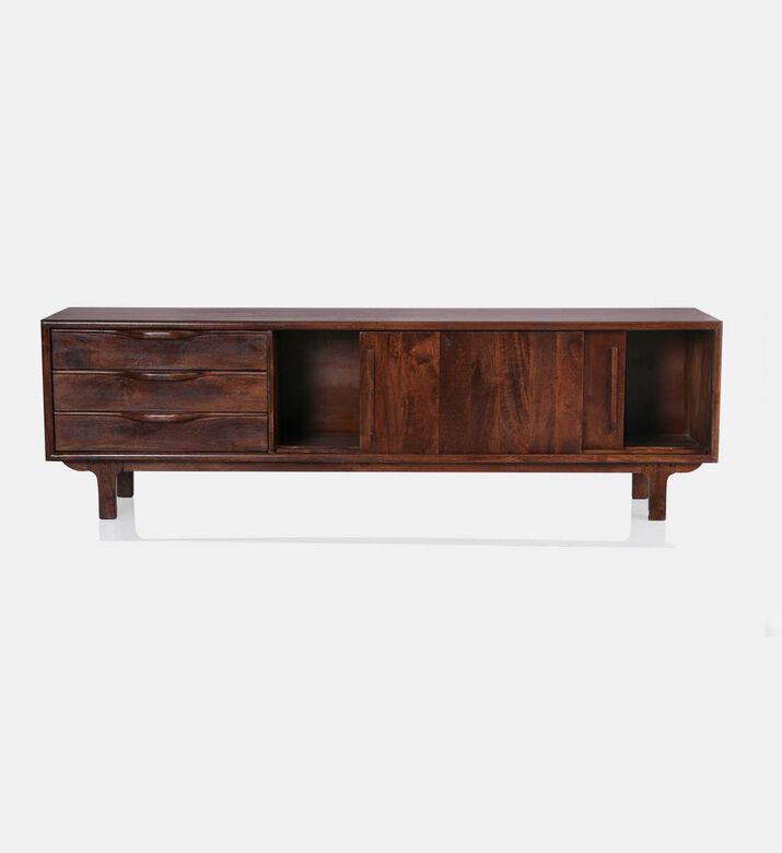 Macy Mango Wood Media Tv Unit