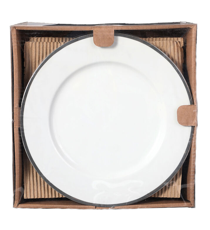 Porcelain Dinner Plate 4-piece Set - 27 Cm Porcelain Dinner Plate 4-piece Set - 27 Cm