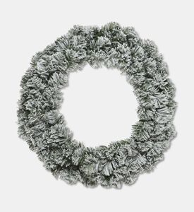 Kaemingk Wreath Imperial Snowy, Packshot View