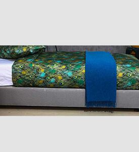 Peafowl Satin 2-piece Bed Set