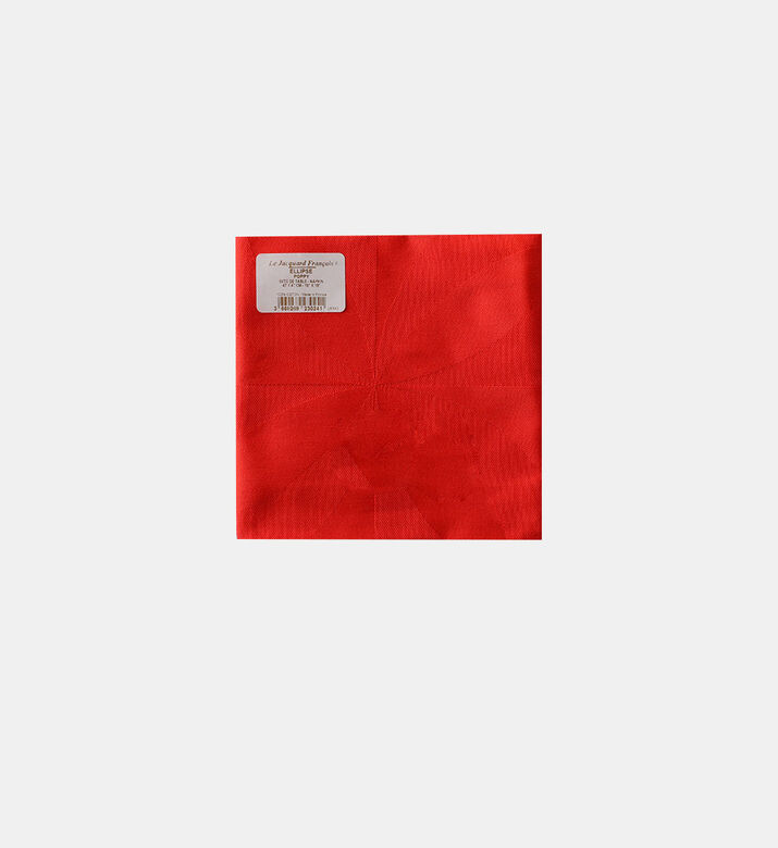 Ellipse Cotton Poppy Table Napkin