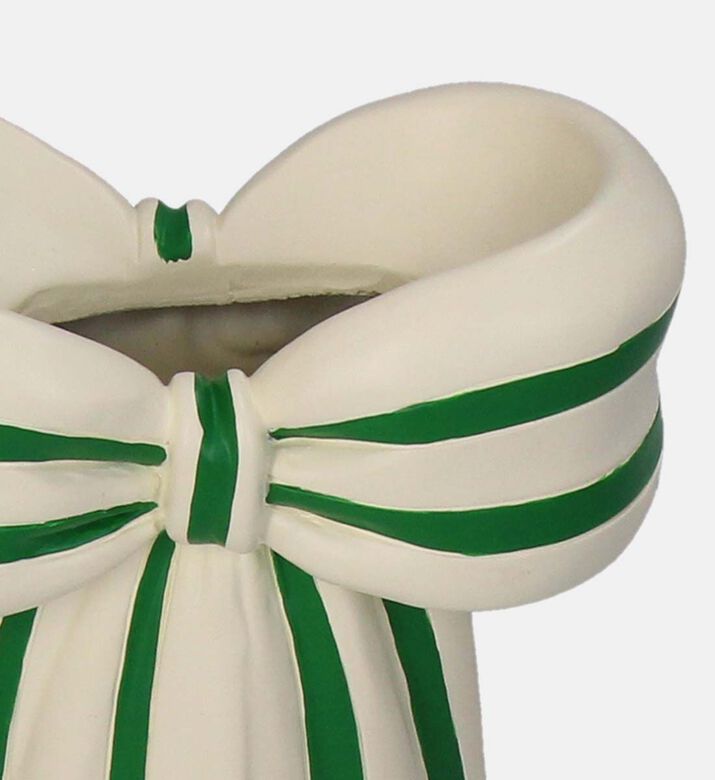 Kersten Bow-shaped Polyresin Vase, Packshot View