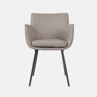 Camron Fabric Dining Arm Chair