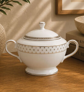 Home Deco and More Vera Lys Porcelain Soup Tureen, Packshot View