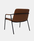 Boto Metal Leather Lounge Chair