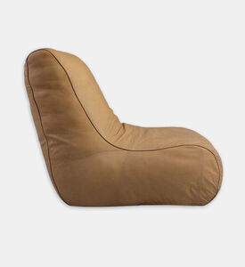 Home Deco and More Franklin Antique Leather Pour Armchair, Natural, Packshot View