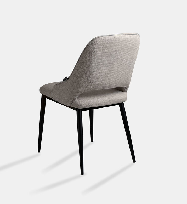 Home Deco and More Koni Iron Tube Dinning Chair, Beige, Packshot View