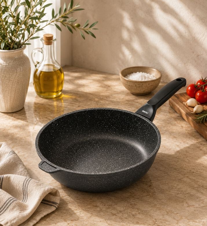 Risoli Granito Sautepan, Black, 24-cm, Packshot View