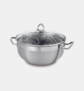 Silampos Europa Stainless Steel Frying Pan, Packshot View