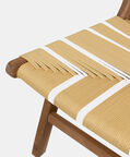 Catania Teak Rope Lounge Chair