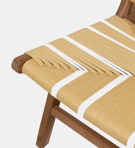 Catania Teak Rope Lounge Chair