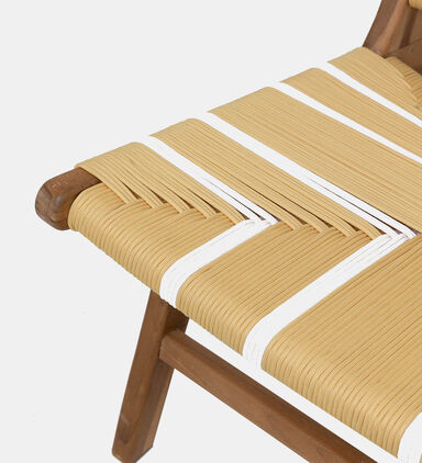 Catania Teak Rope Lounge Chair