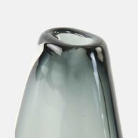 Calla Glass Oval Flower Vase