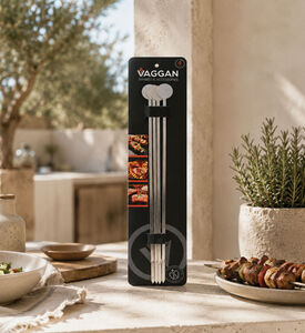 Home Deco and More Bbq 4-piece Skewers Set, Packshot View