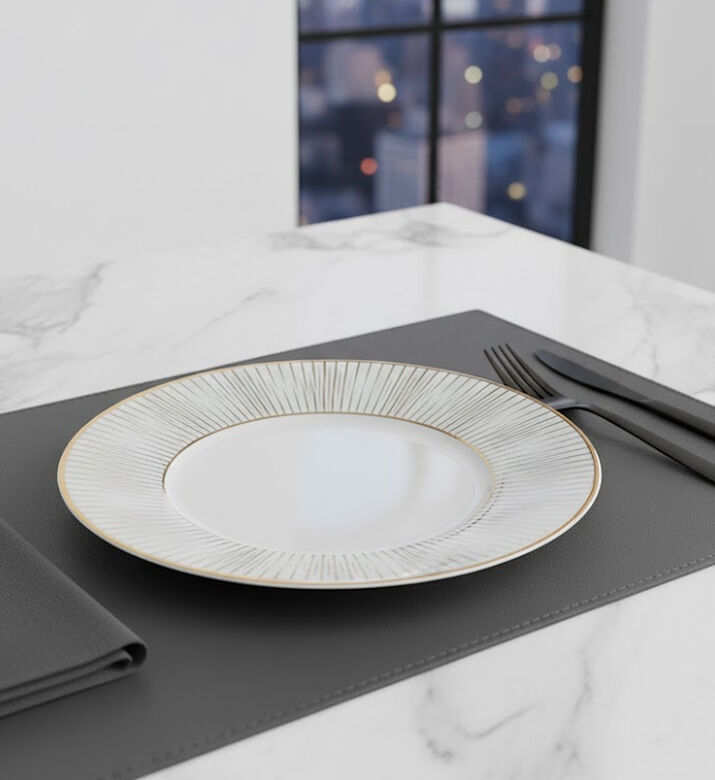 Spal Glint Porcelain Bread Plate, Packshot View