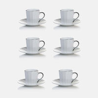 Coffee Cup Saucer 6-piece Set