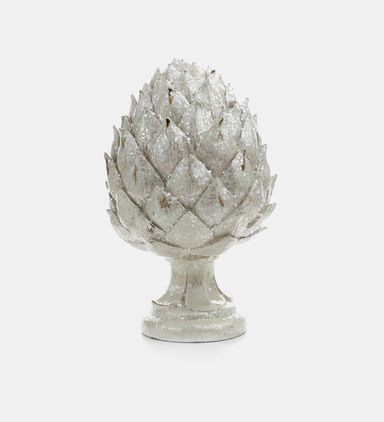 Frosted Pine Cone Decorative 36cm
