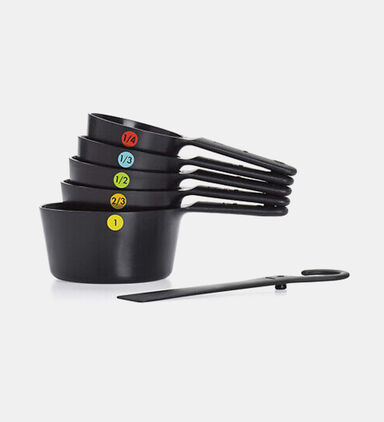 Plastic 6-piece Measuring Cups Set