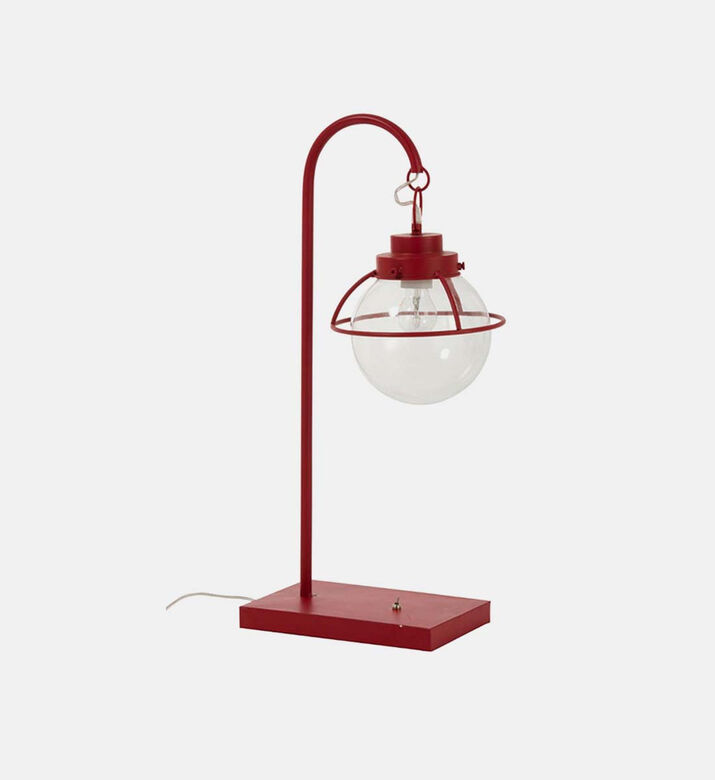 Metal Hanging Ball Table Lamp