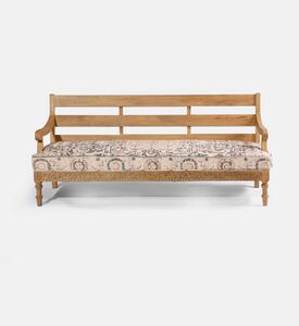 Raji Digital Printed 3-seater Sofa