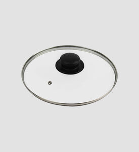 Risoli Glass Transparent Lid, Clear, 20-cm, Packshot View