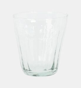 Home Deco and More Ribbed Drinking Glass, Packshot View