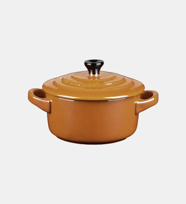 Flame Stoneware Mini Cocotte