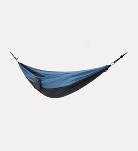 Home Deco and More Two-tone Travel Hammock, Blue, Packshot View