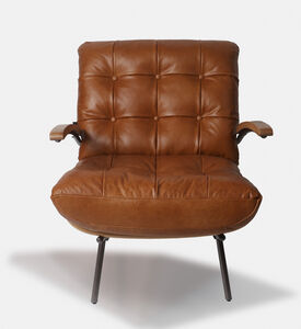 Home Deco and More Kensington Leather Armchair, Packshot View