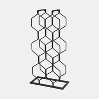 Metal 8-bottles Wine Rack