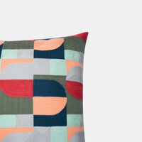 Harmony Cotton Embroidered Filled And Vaccumed Cushion