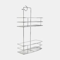 Chrome 2-tier Shower Caddy