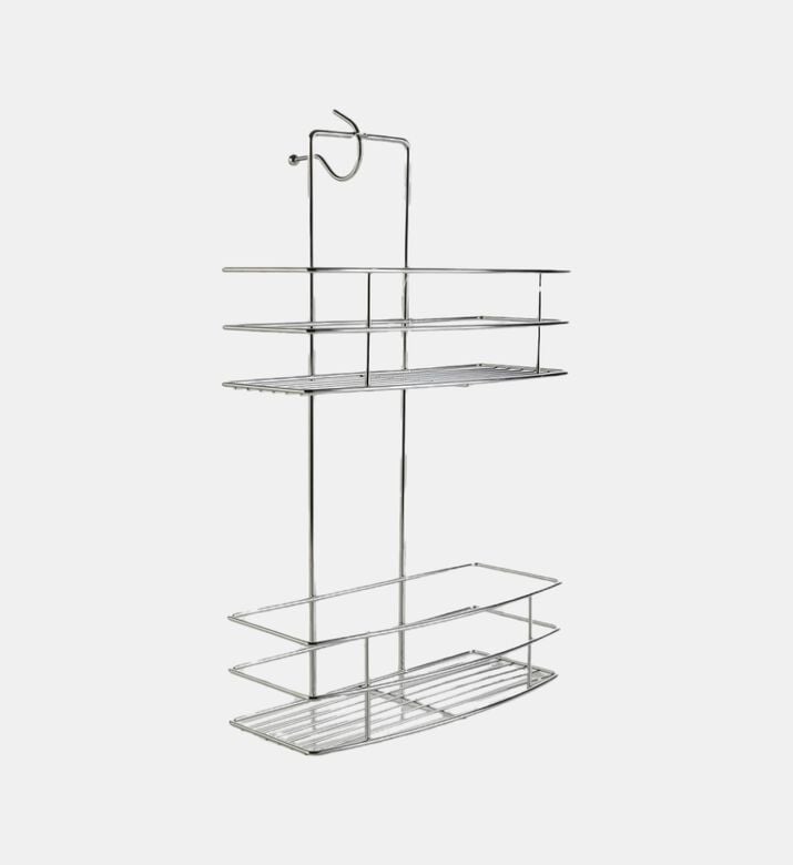 Chrome 2-tier Shower Caddy
