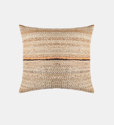 Nara Jute Fabric Rectangular Filled And Vaccumed Cushion