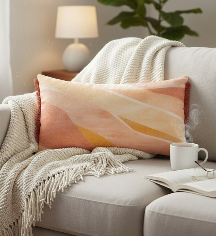 Home Deco and More Velvey Cotton Velvet Filler Cushion, Packshot View