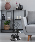 Metal 8-bottles Wine Rack