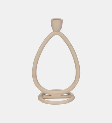 Aluminum Oval Candle Holder