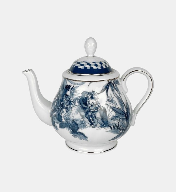 Baci Milano Versailles Porcelain Teapot, Packshot View