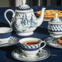 Versailles Porcelain Sugar Bowl