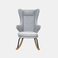 Dolly Ash Wood Steel Rocking Chair